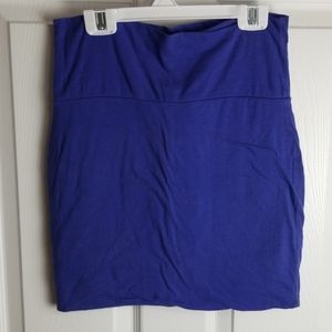 Blue skirt fits like medium